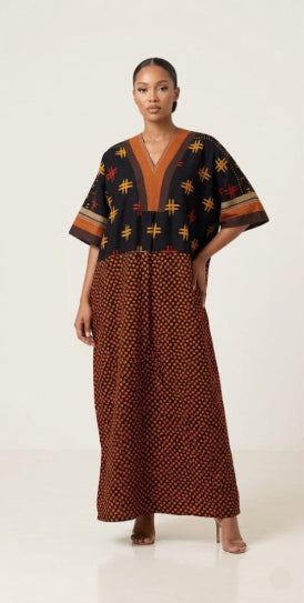 Couture Aso - Oke Honey Brown BUBU
